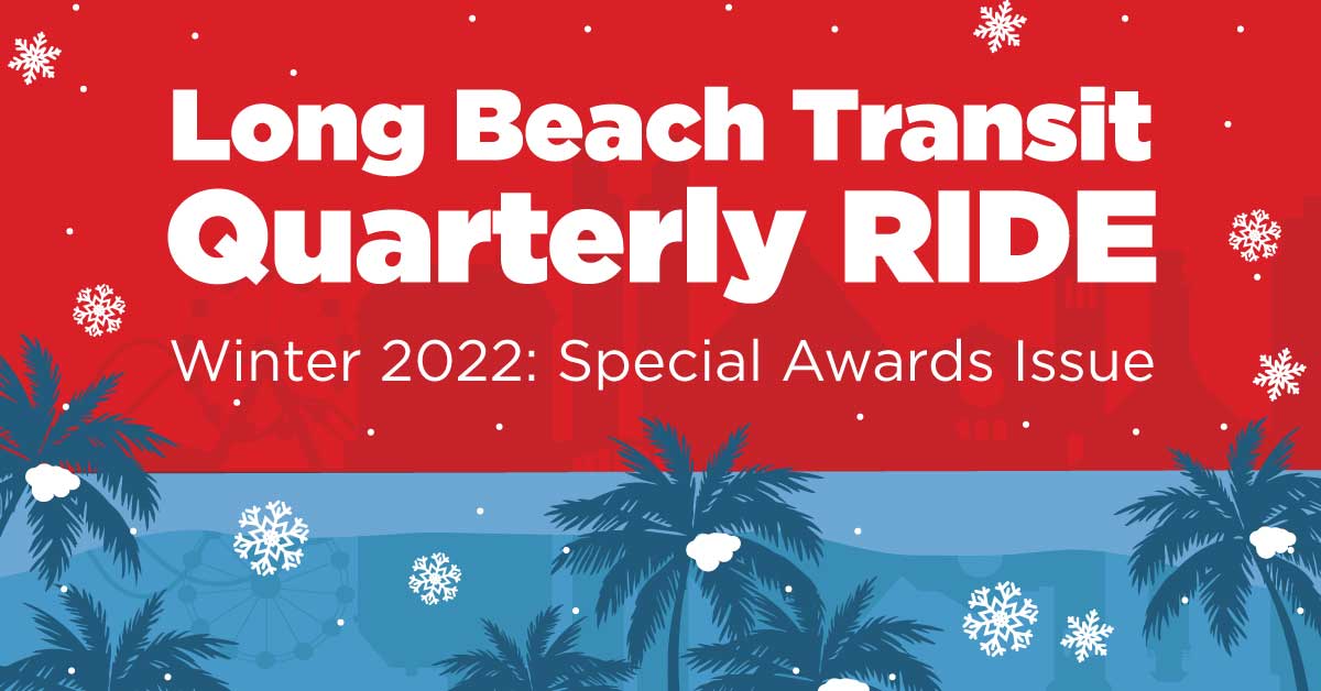 Long Beach Transit Quarterly Ride Infographic